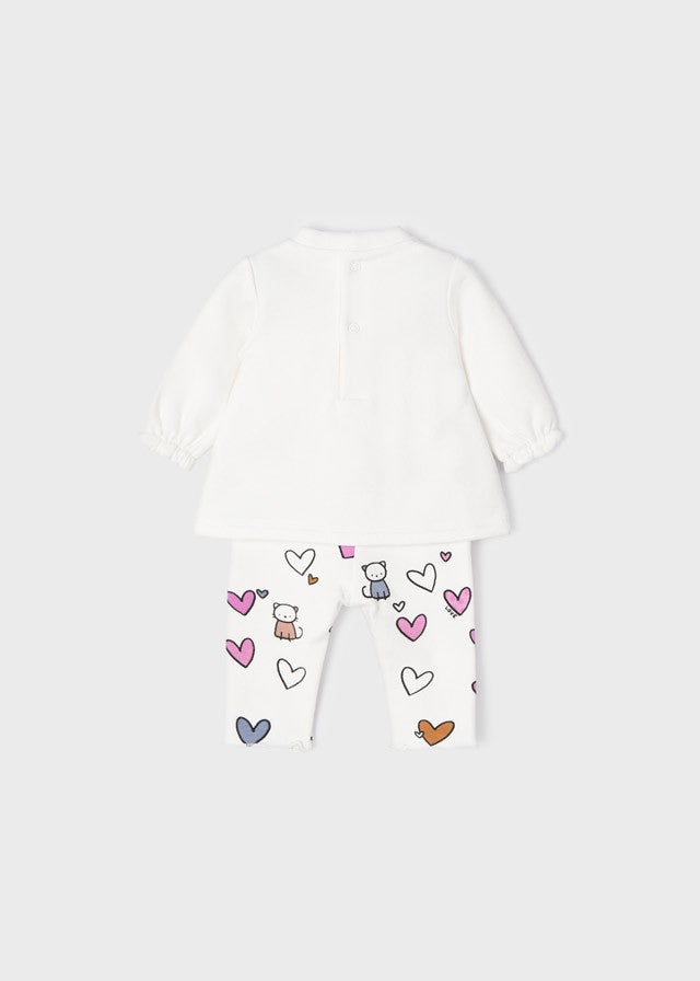 Conjuntos 2 piezas Gatitos/Corazones ECOFRIENDS de Mayoral