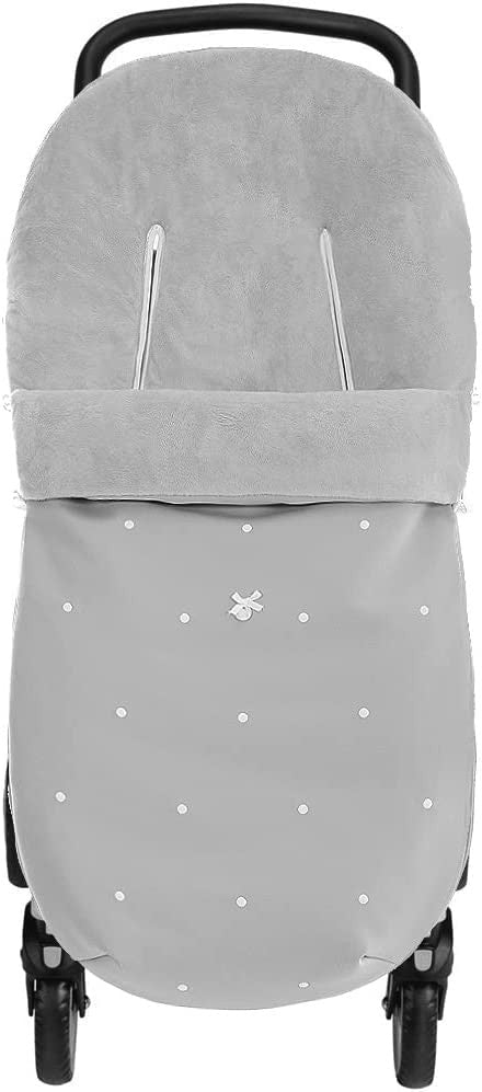 Saco Para silla de paseo polipiel Cuir Gris de Uzturre – Babymania