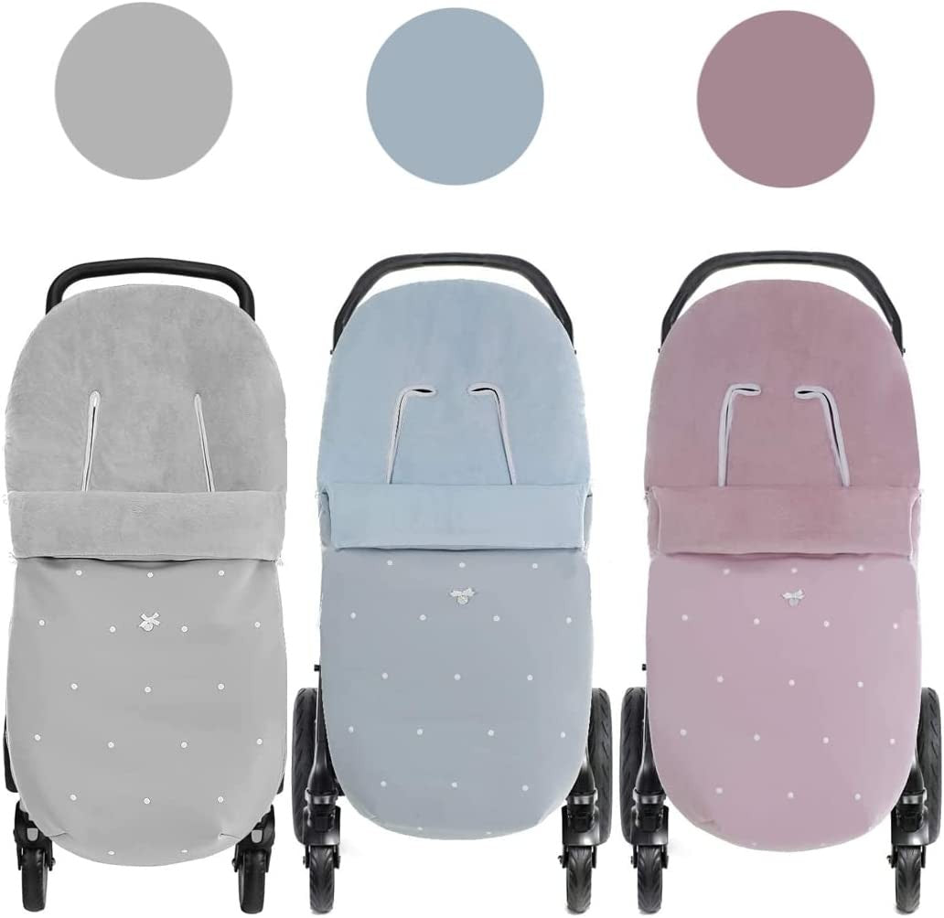 Saco Para silla de paseo polipiel Cuir Gris de Uzturre