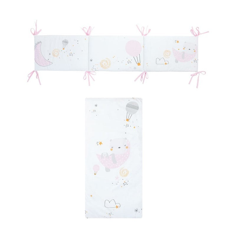 Edredão com protetor de berço 60x120 Volare da Bimbidreams