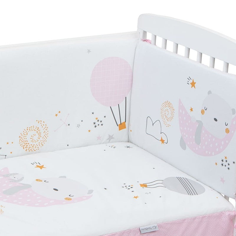 Edredão com protetor de berço 60x120 Volare da Bimbidreams