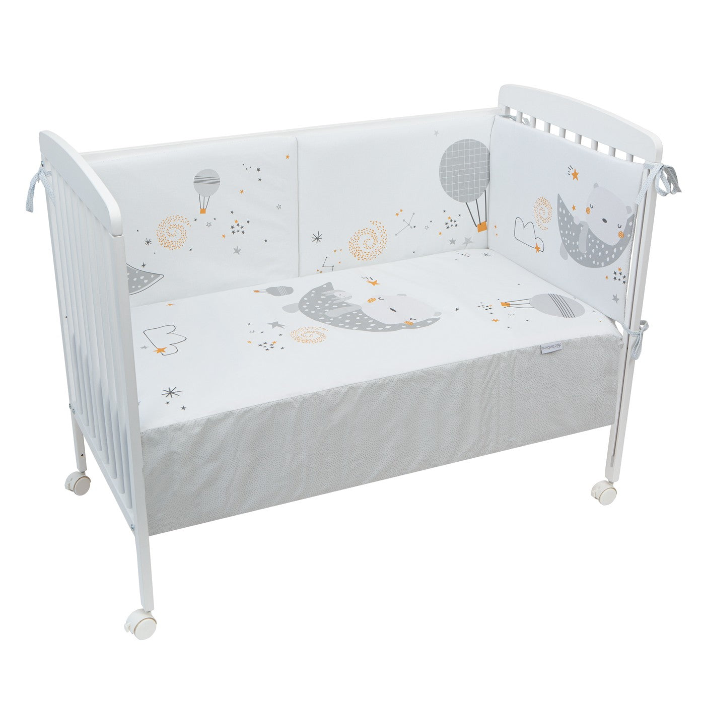 Edredão com protetor de berço 60x120 Volare da Bimbidreams