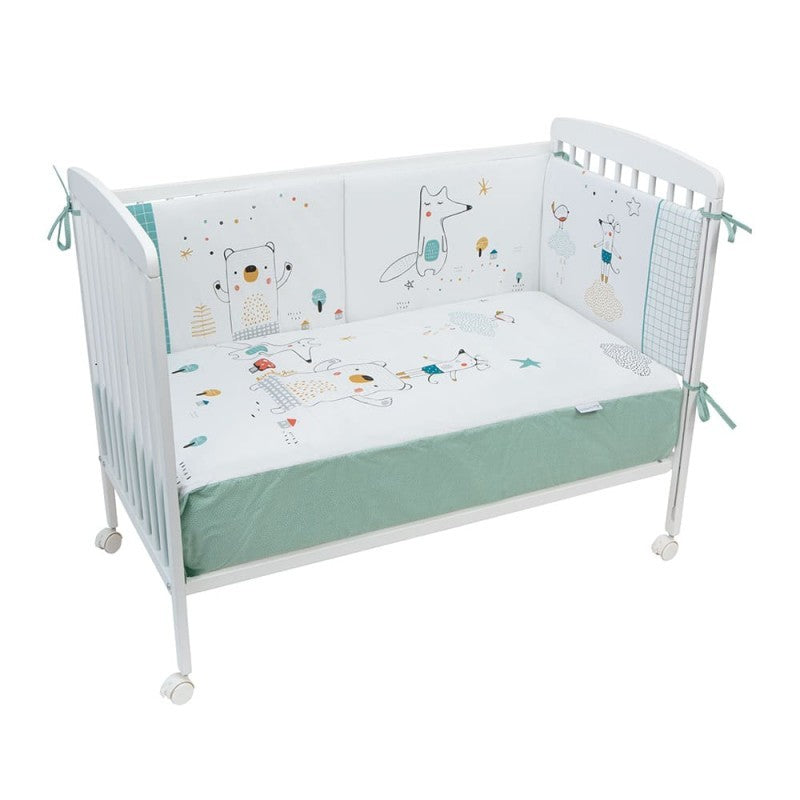 Edredón + Protector Cuna 120x160 Amigos de Bimbidreams