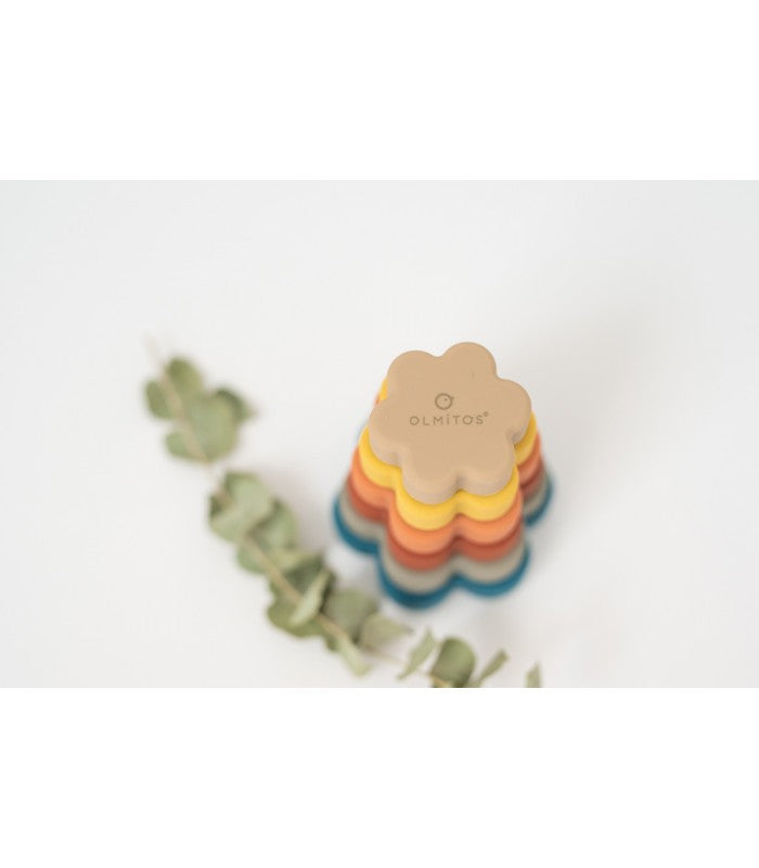 Flor Apilable Silicona de Olmitos