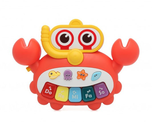 Juguete Piano con Forma de Cangrejo de Kiokids