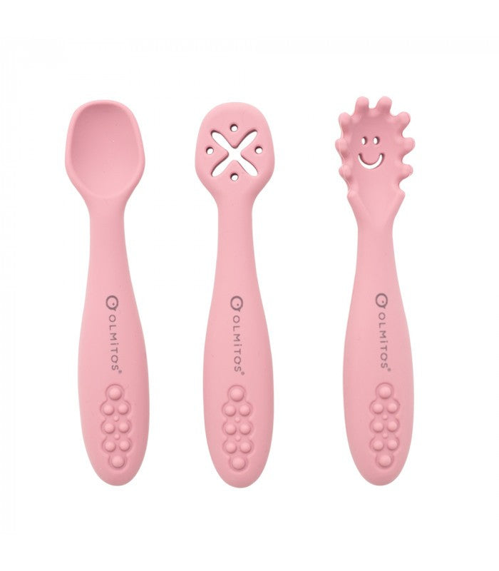 Set Cubiertos de Aprendizaje Silicona de Olmitos