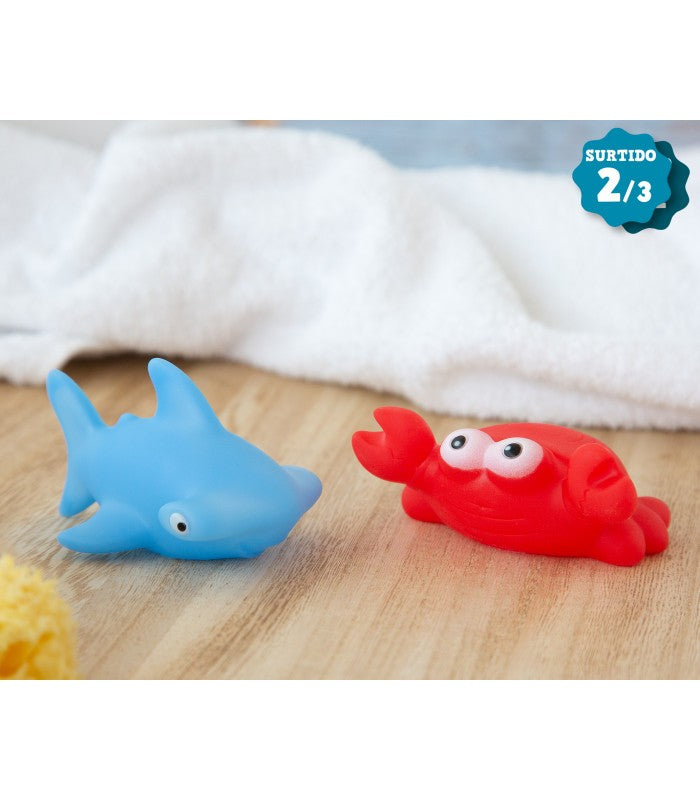 Set de 2 Muñecos De Vinilo Antimoho Para El Baño De Kiokids