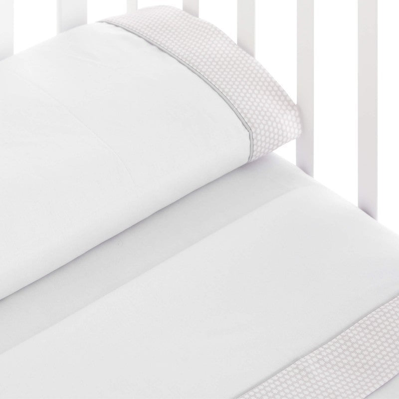 JUEGO SÁBANAS MINICUNA ALGODÓN CUTE