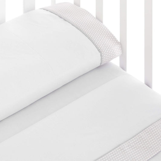 JUEGO SÁBANAS MINICUNA ALGODÓN CUTE