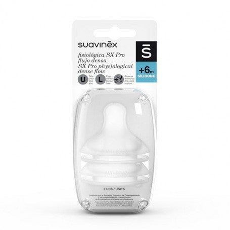 conjunto de bicos fisiológicos SX pro denso flow +6m da Suavinex
