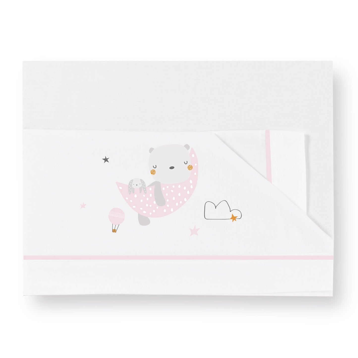 Tríptico Cuna Franela Volare De Bimbidreams