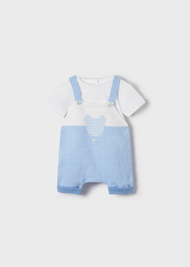 Conjunto peto tricot oso ECOFRIENDS de Mayoral