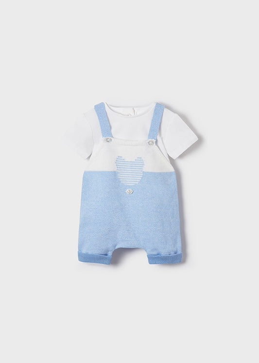Conjunto peto tricot oso ECOFRIENDS de Mayoral