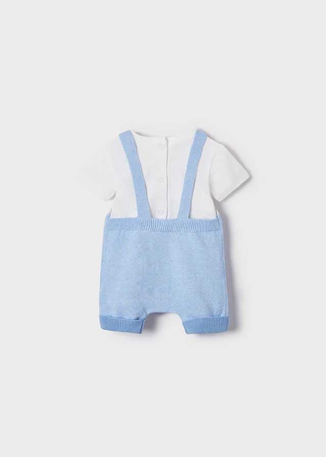 Conjunto peto tricot oso ECOFRIENDS de Mayoral