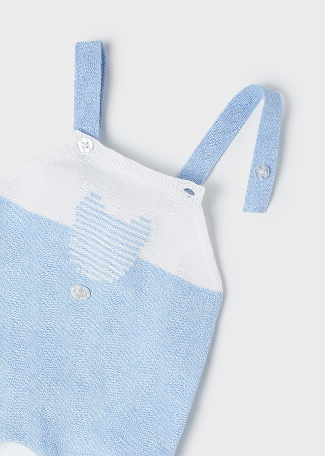Conjunto peto tricot oso ECOFRIENDS de Mayoral
