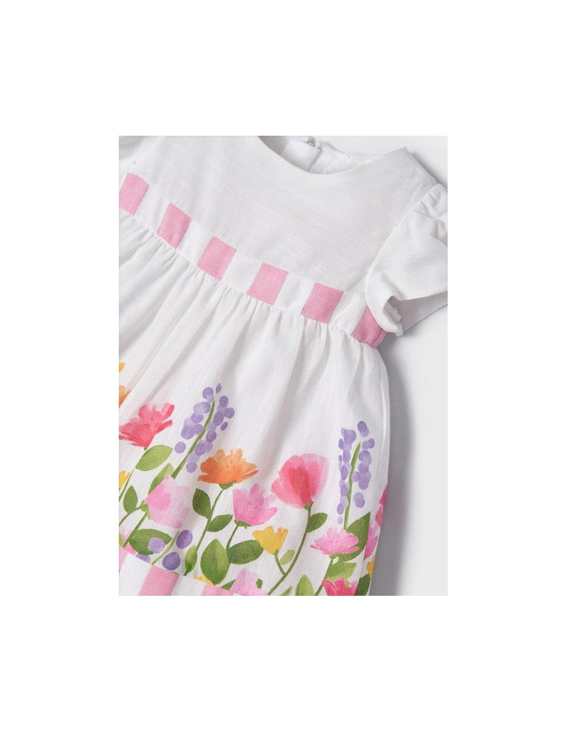 Vestido cenefa con braguita de Mayoral