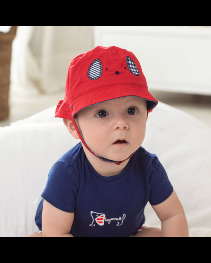 Gorro reversible perrito/estrellitas de Mayoral