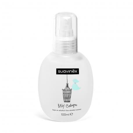 Cubo metal cosméticos bebe mint mostaza de Suavinex