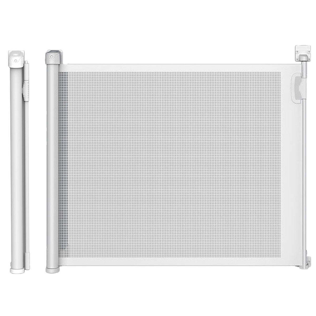 Barreira de segurança retrátil para portas e escadas - Interior/Exterior até 140cm