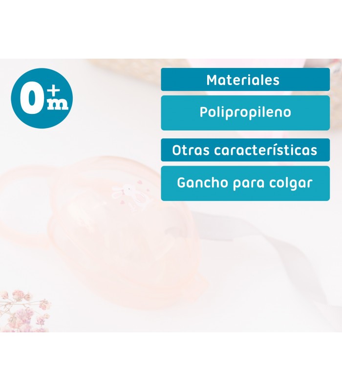 Porta Chupeta Coelhinho Kiokids