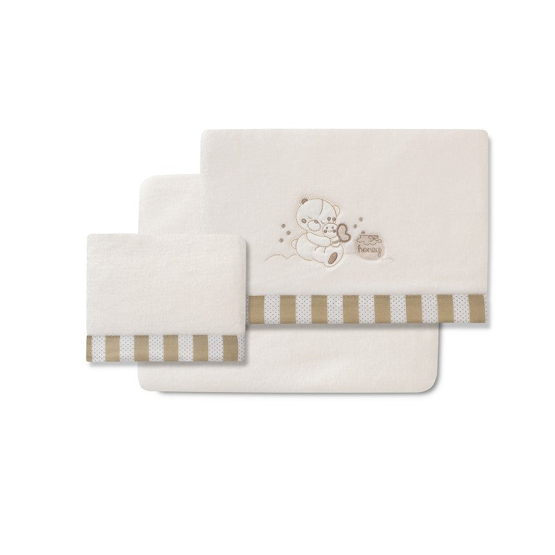 Tríptico cuna coralina Honey Bear de Interbaby