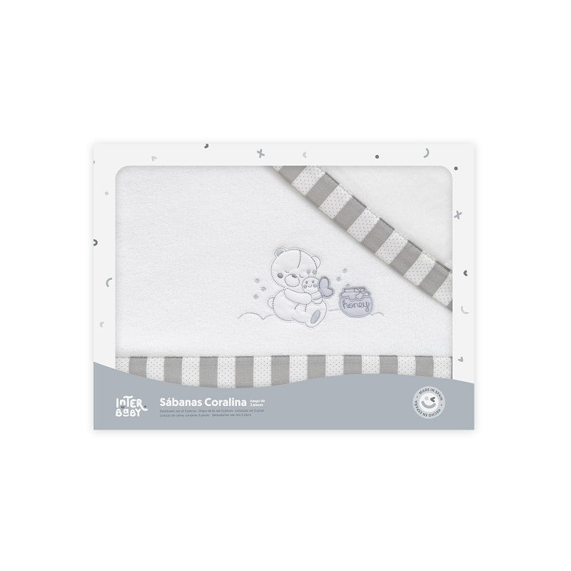 Tríptico coche coralina Honey Bear de Interbaby