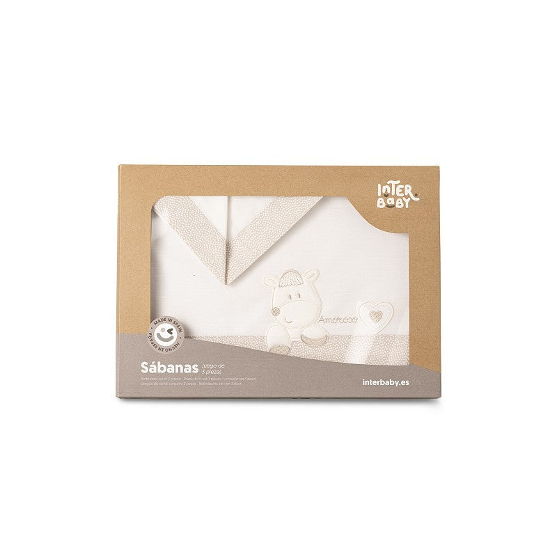 Triptico Minicuna Corazón Amoroso de Interbaby