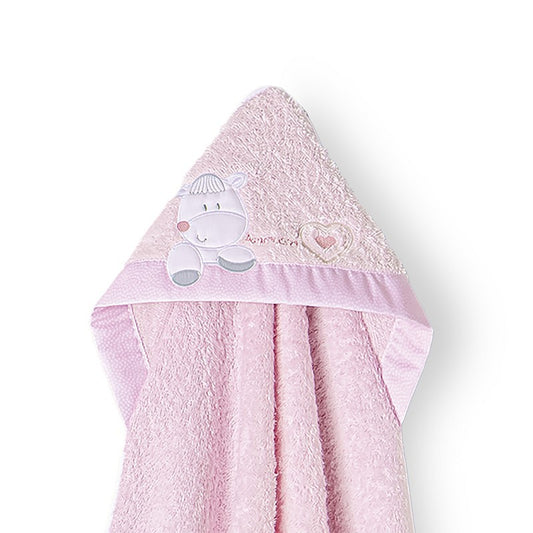 Capa de baño + babero Corazón Amoroso de Interbaby