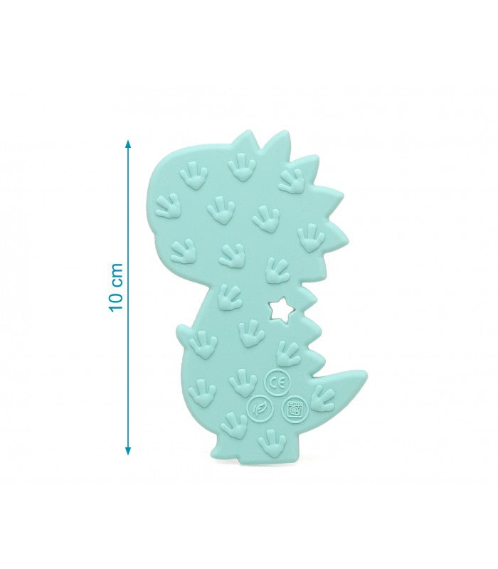 Mordedor en forma de Dinosaurio en silicona de Kiokids