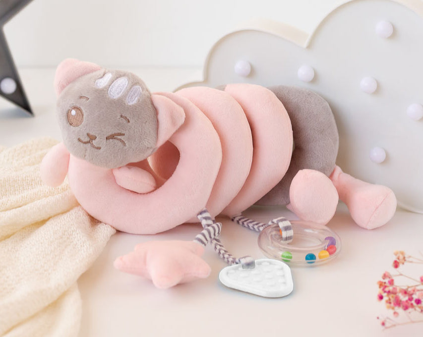 Espiral de atividades para gatinhos Kiokids