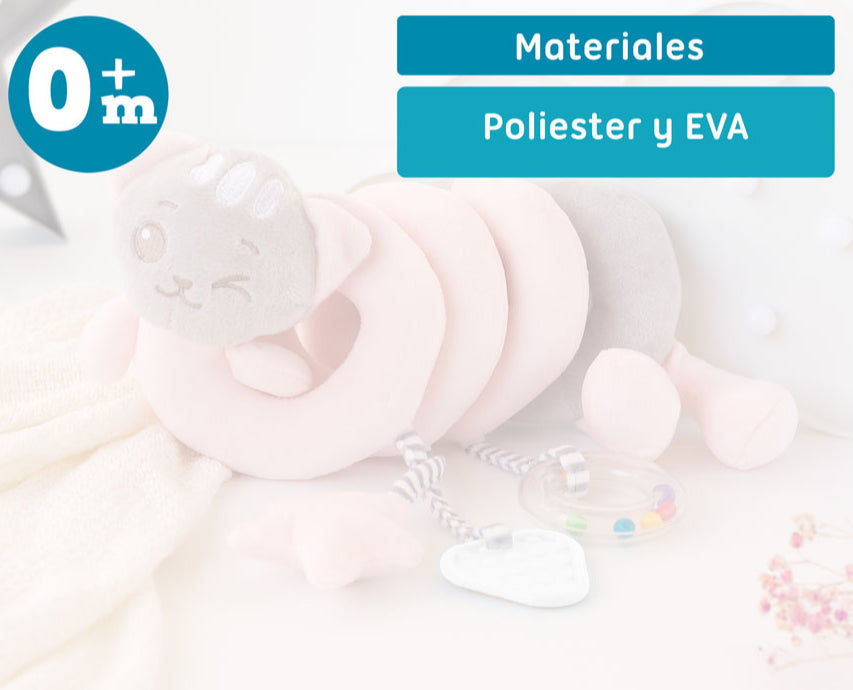 Espiral de atividades para gatinhos Kiokids