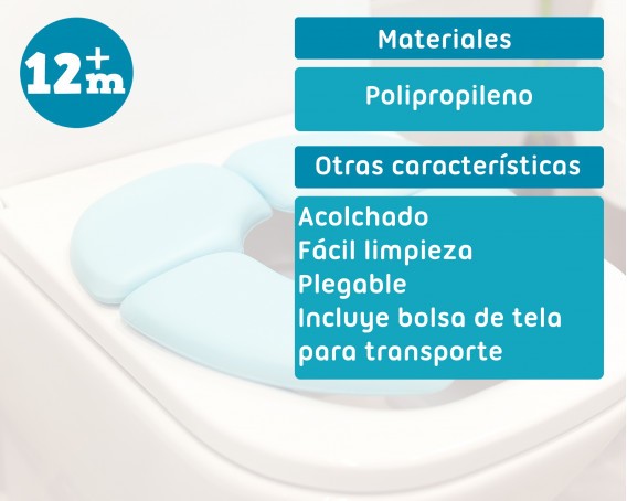 Reductor de WC de viaje Kiokids