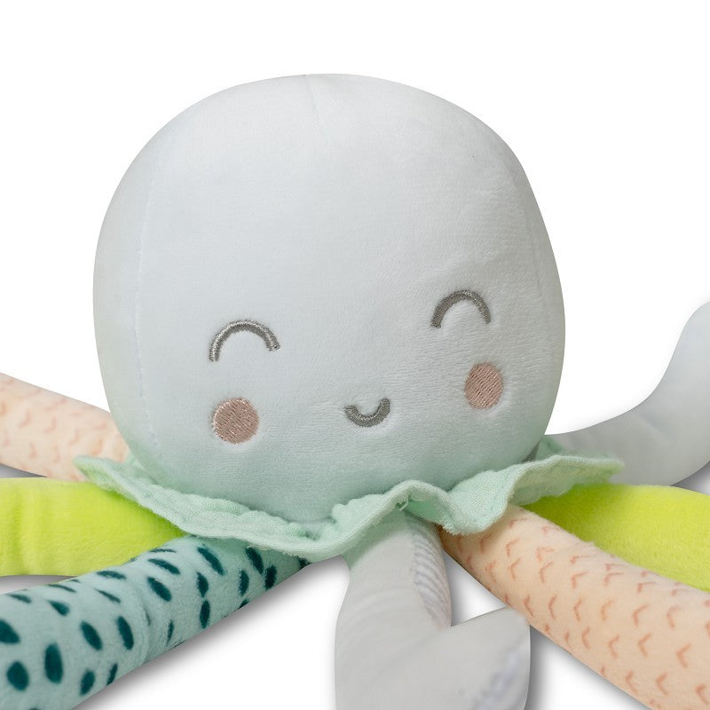 Peluche Grande Sonajero Pulpo de Interbaby