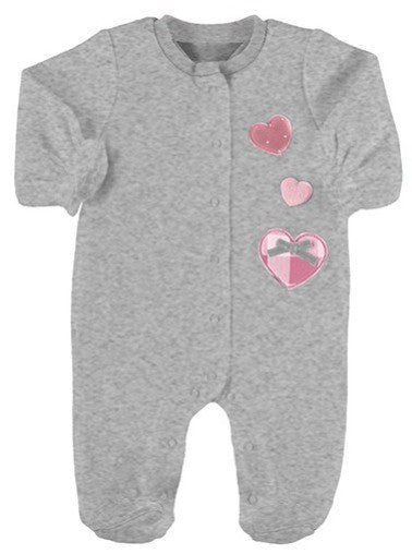 Pijama aveludado com corações de rena 2613 Mayoral