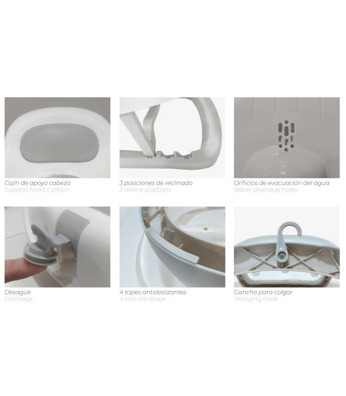 Hamaca Baño Antideslizante Olmitos