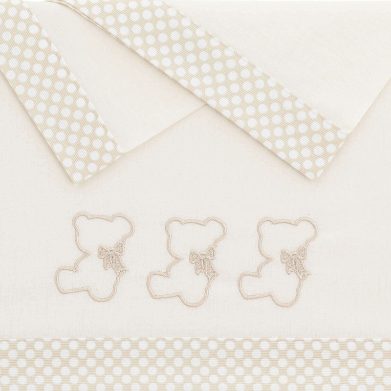 Juego Sábanas Franela Cuna Nuite de Pekebaby