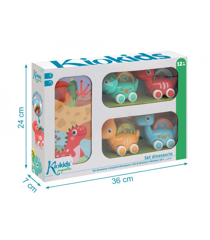 Cobertor de atividades de dinossauros Kiokids