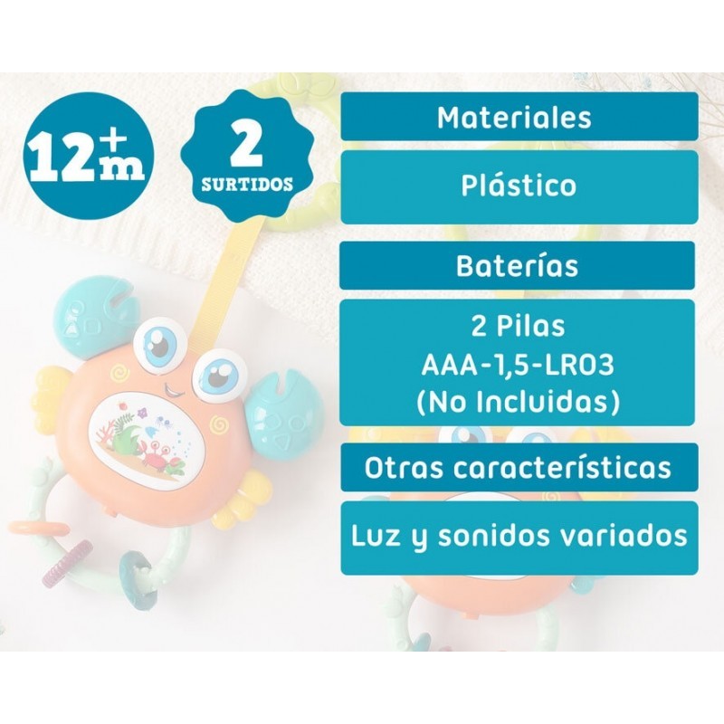 Juguete Musical Cangrejo de Kiokids