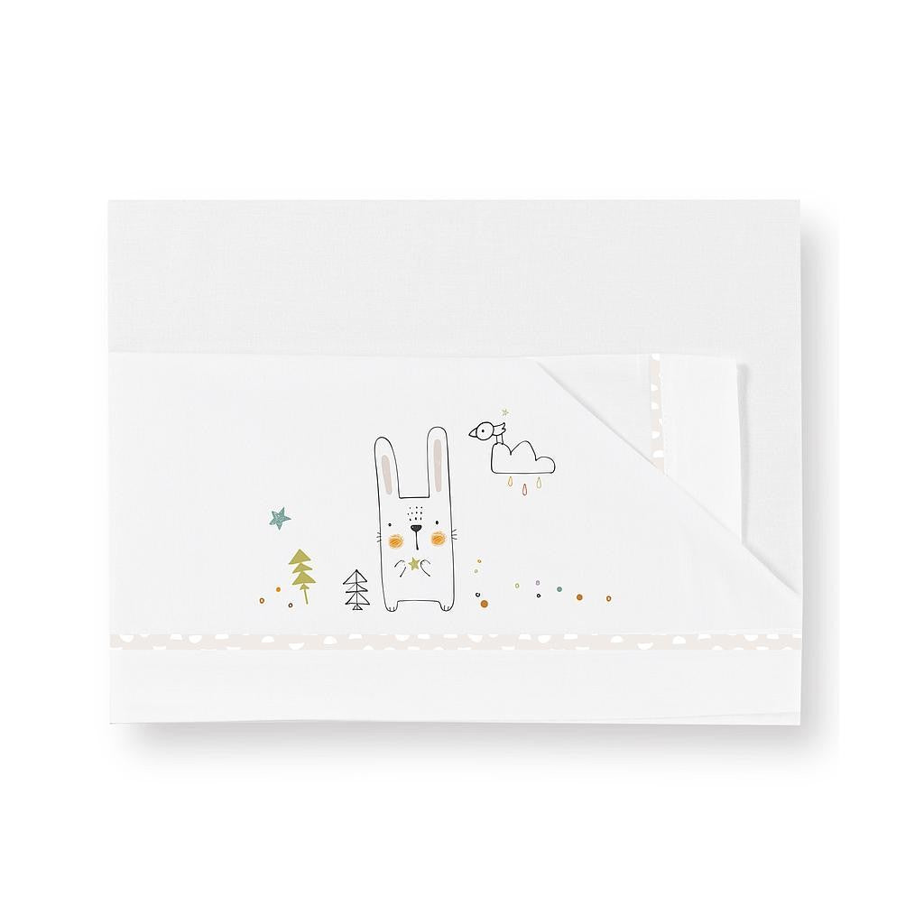 Conjunto de lençóis de alcofa 100% algodão engraçado da Bimbidreams