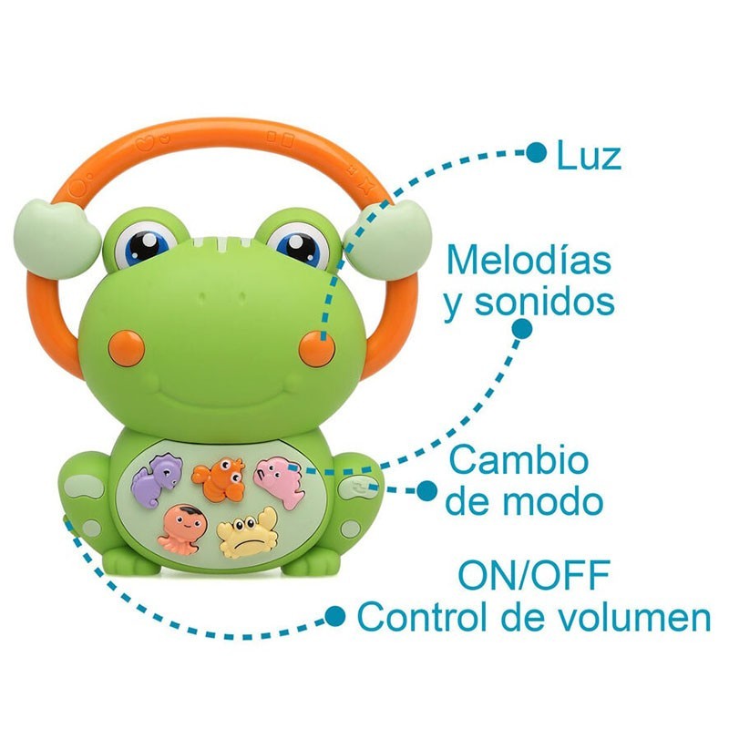 Juguete Rana Musical Kiokids
