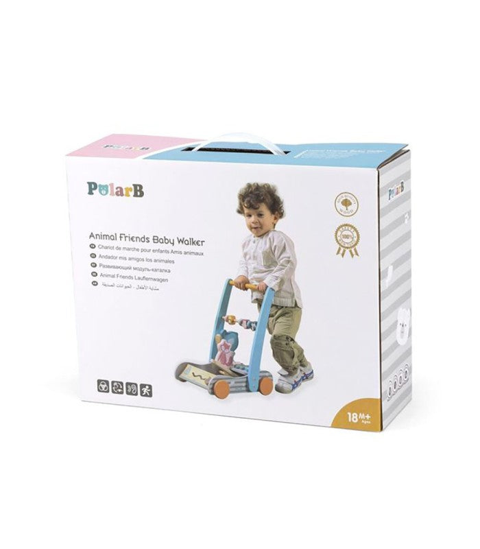 Andador Animal Friends de Madera PolarB