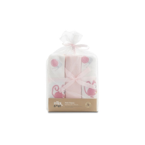 Pack Gasas de Bambú de Interbaby