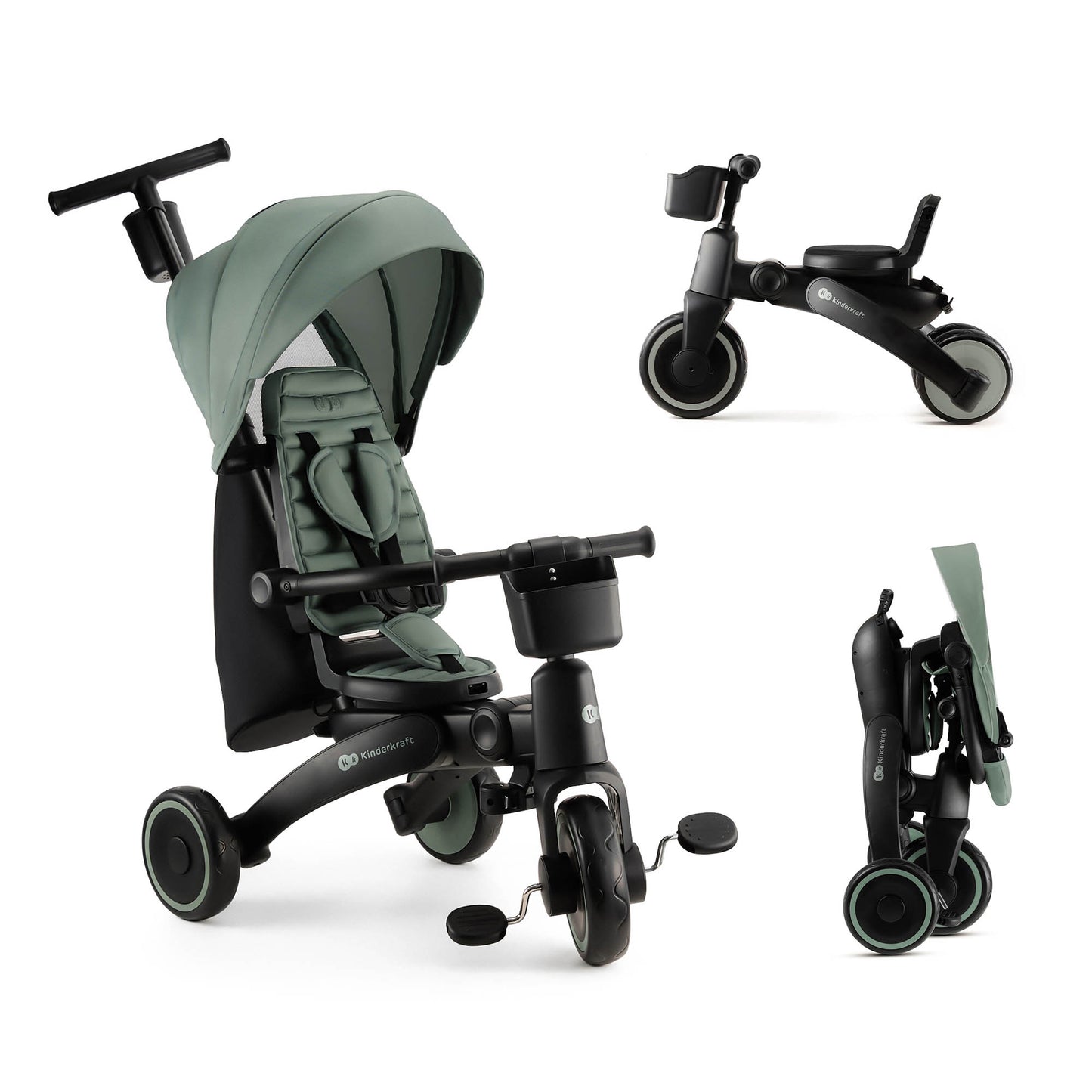 Triciclo Evolutivo 5 en 1 Jazz2 de Kinderkraft