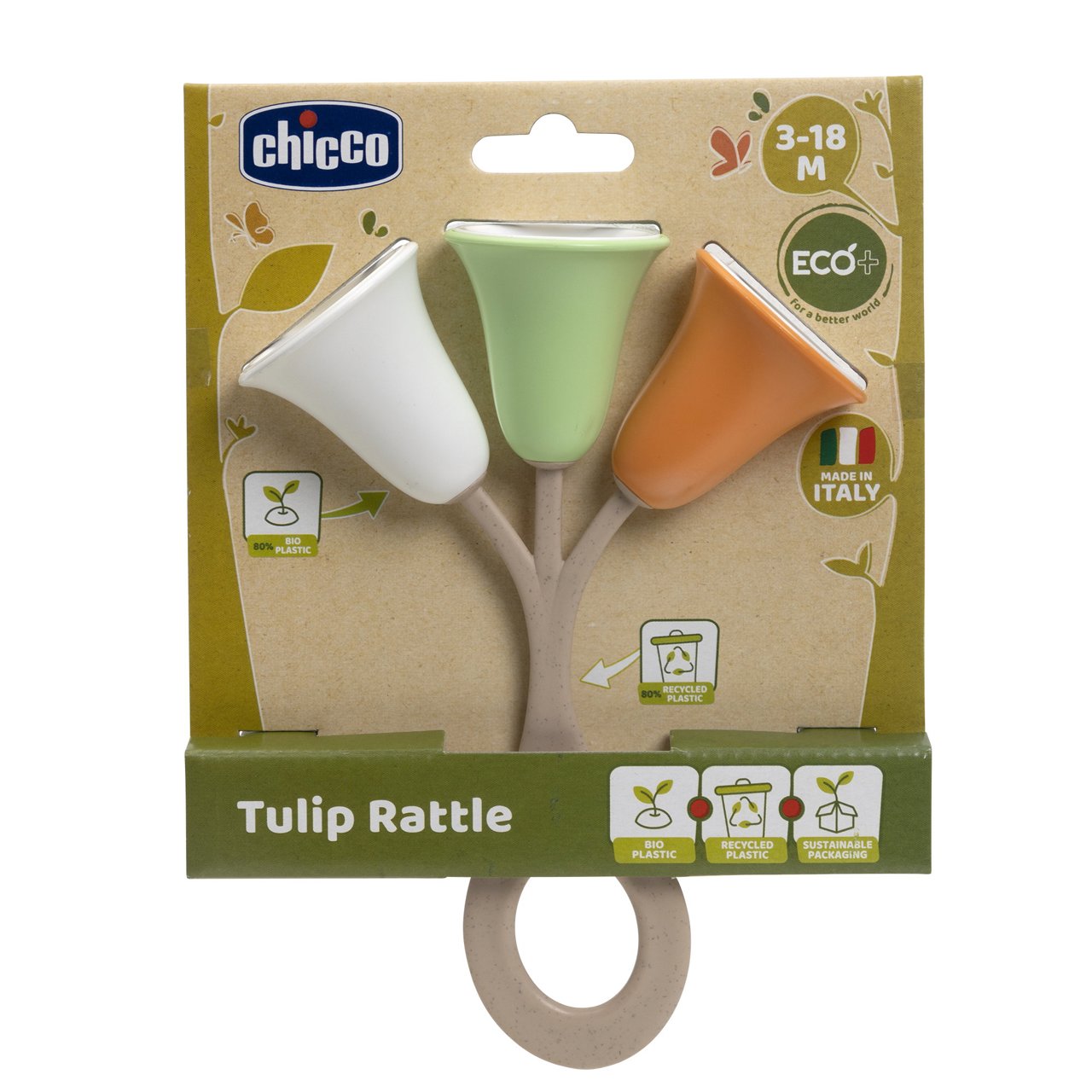 Sonajero Tulipán ECO+ de Chicco