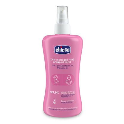 Aceite de masaje pre y postparto 4 en 1 DE CHICCO
