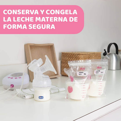 Bolsas conservación de leche materna 30 ud CHICCO