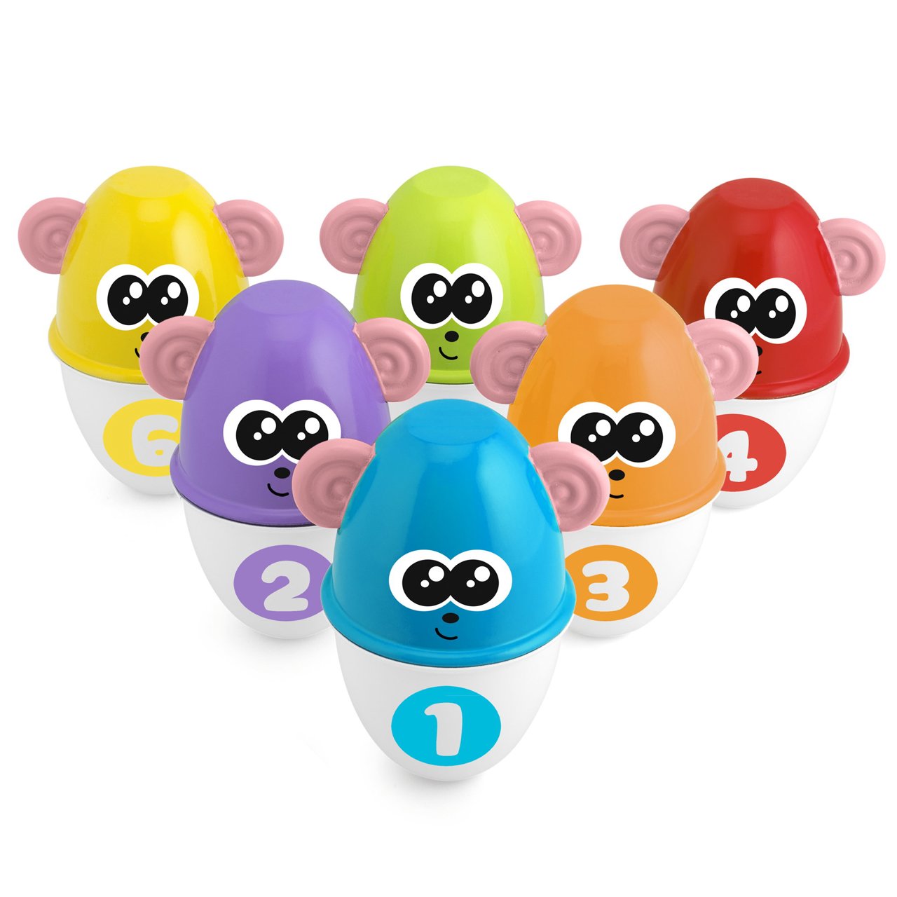 Bolos apilables Monkey Strike de Chicco