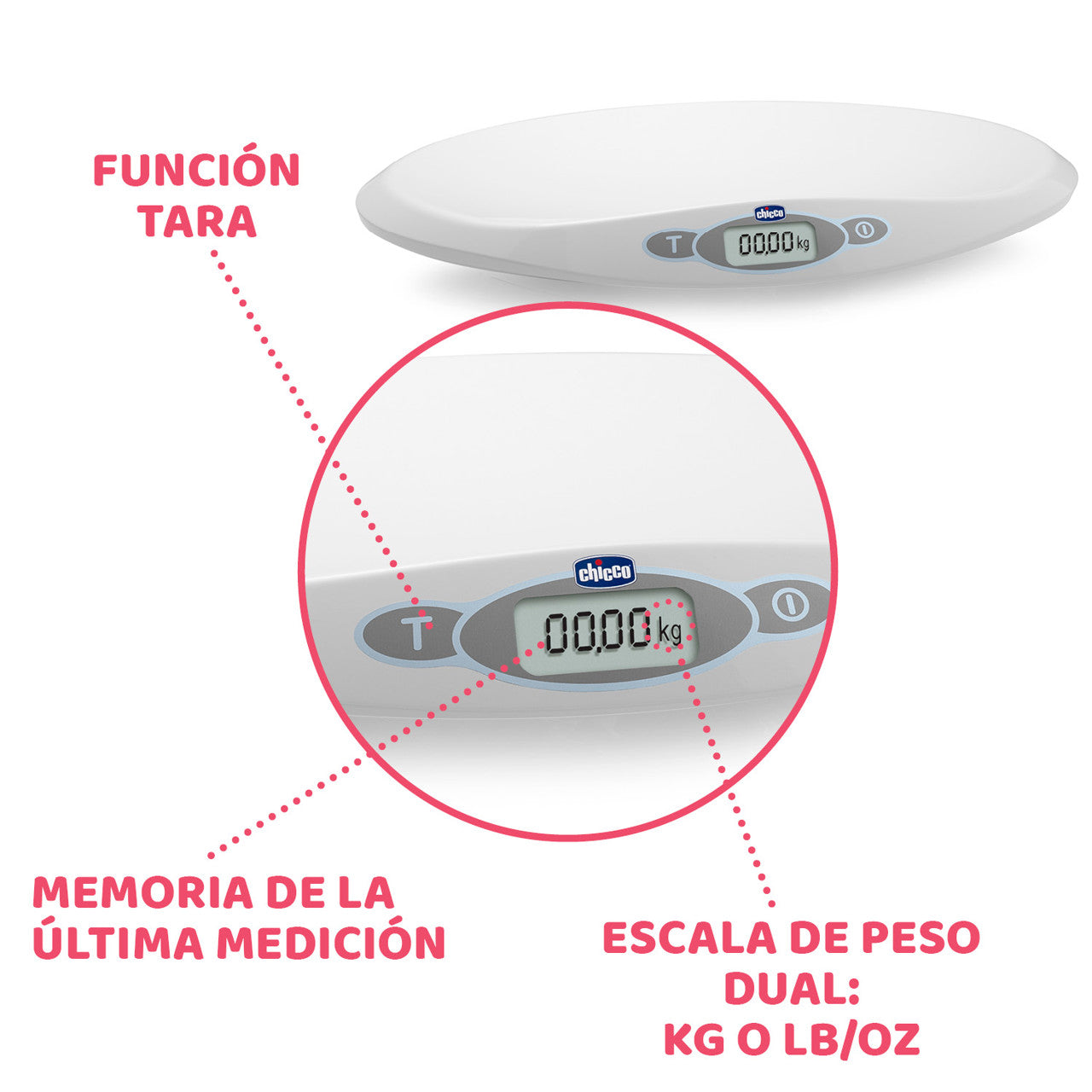 Báscula digital infantil de CHICCO