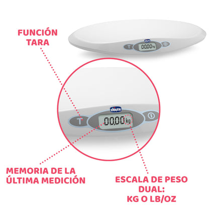 Báscula digital infantil de CHICCO