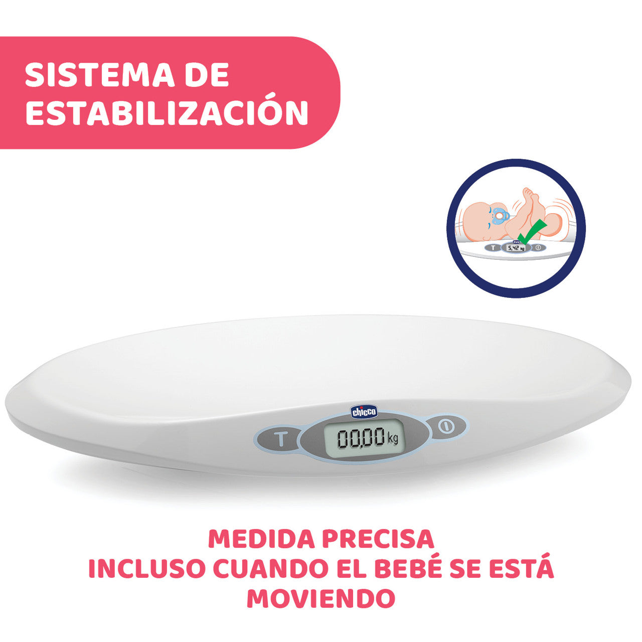 Báscula digital infantil de CHICCO